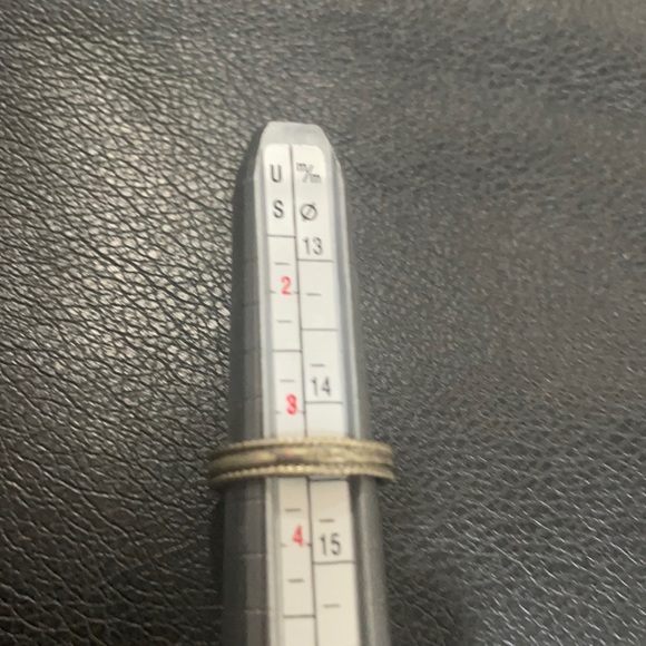 Sterling TOE RING Real Solid 925 Silver Fine Jewelry Size 3.5 adjustable vintage - Picture 5 of 5